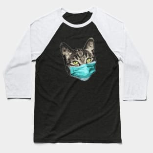 covid cat Baseball T-Shirt